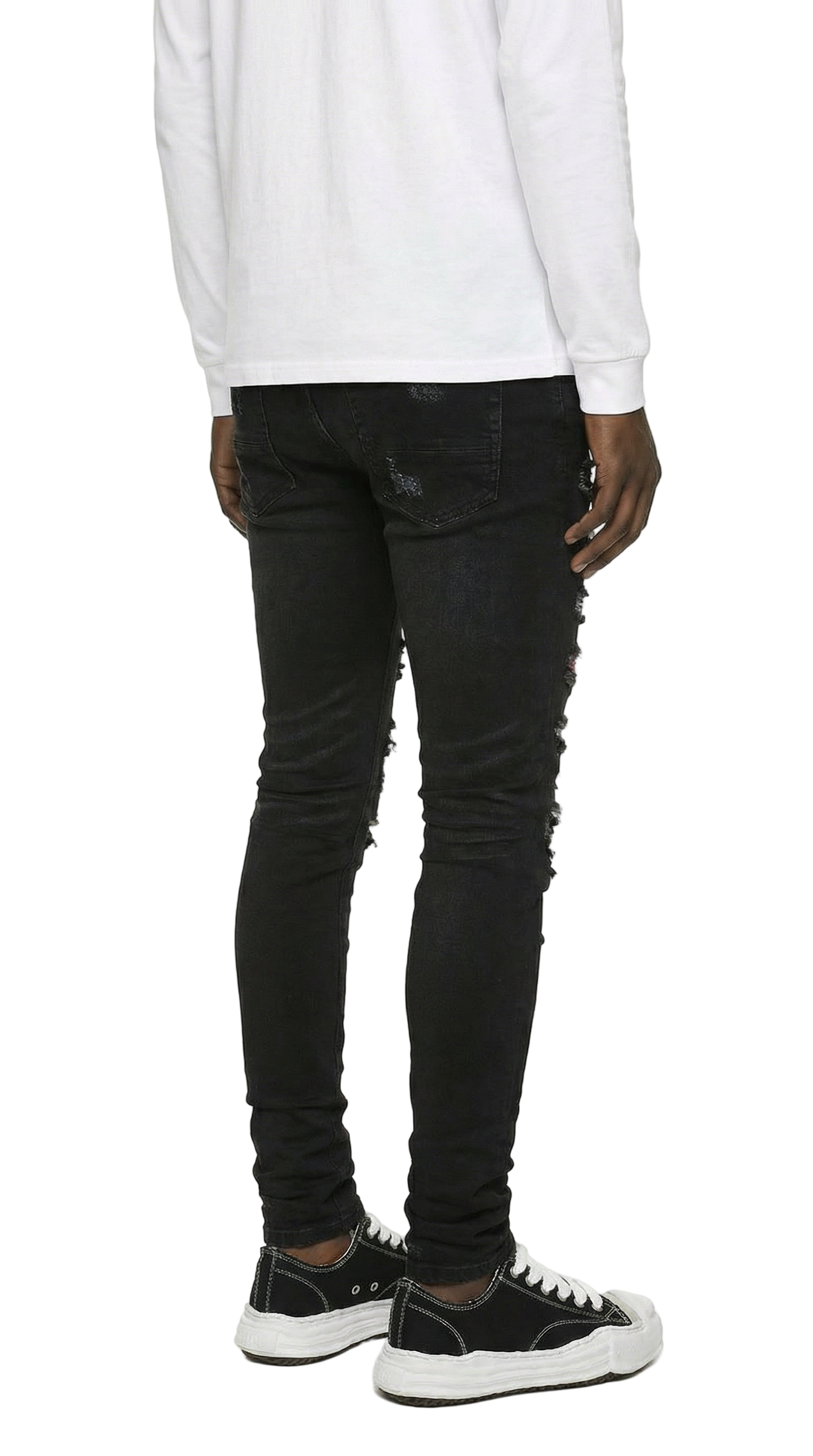 PTC1 Low Rise Slim-Fit / Core Black Multi-Color Repair