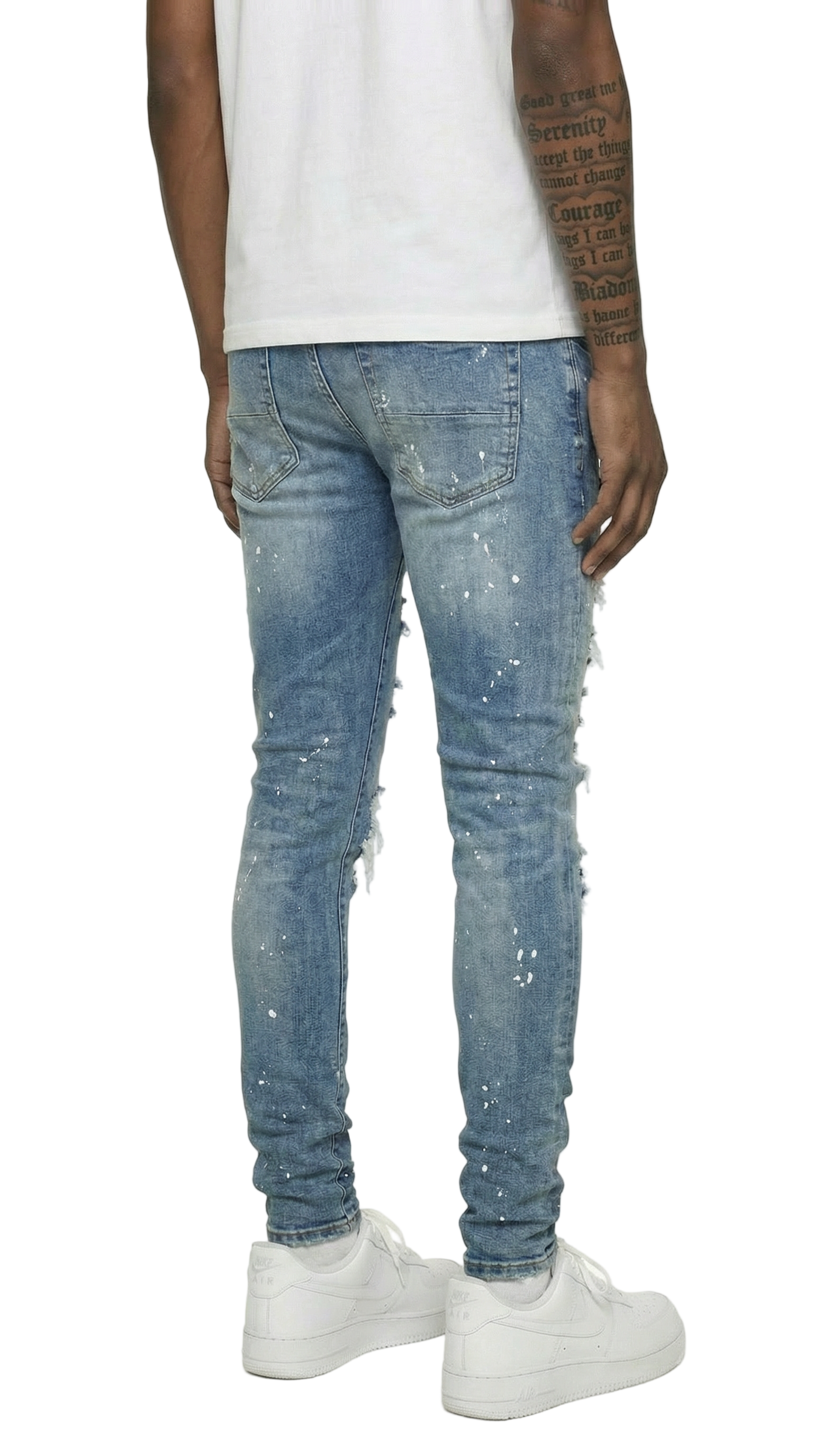 GLTR1 Low Rise Slim-Fit / Core Blue Tonal