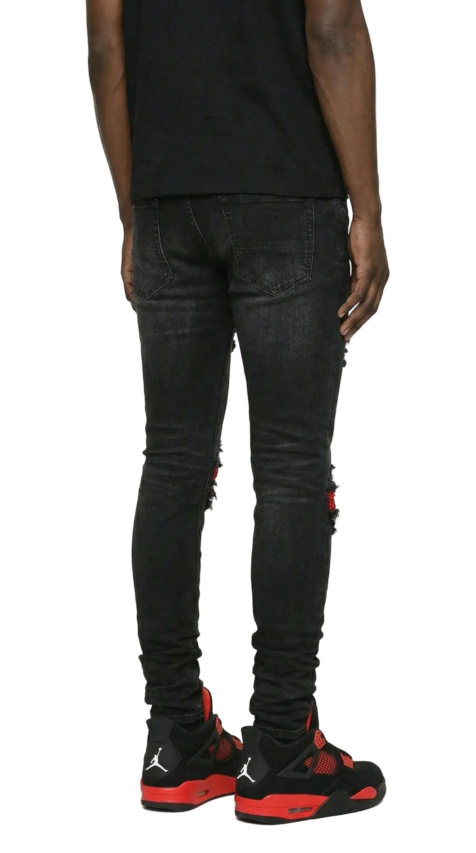 PTC1 Low Rise Slim-Fit / Core Black Red Moto