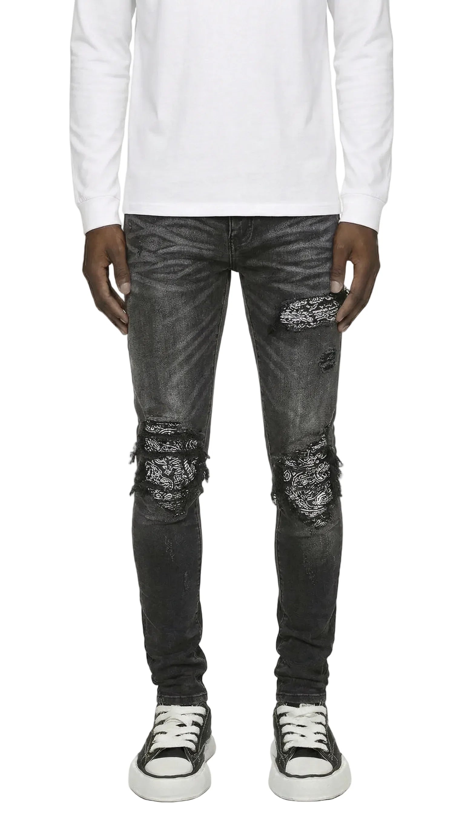 PTC1 Low Rise Slim-Fit / Core Black Bandana Repair