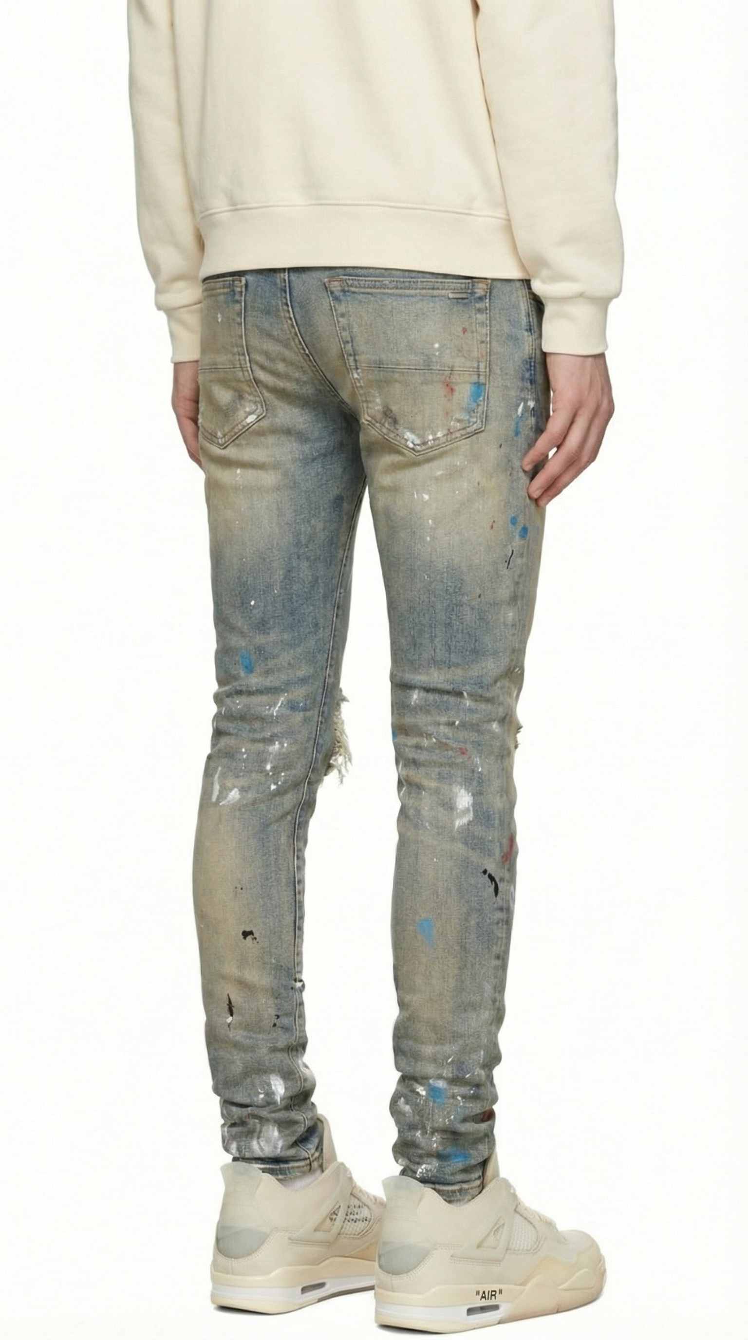 PTC1 Low Rise Slim-Fit / Dirty Indigo Painter