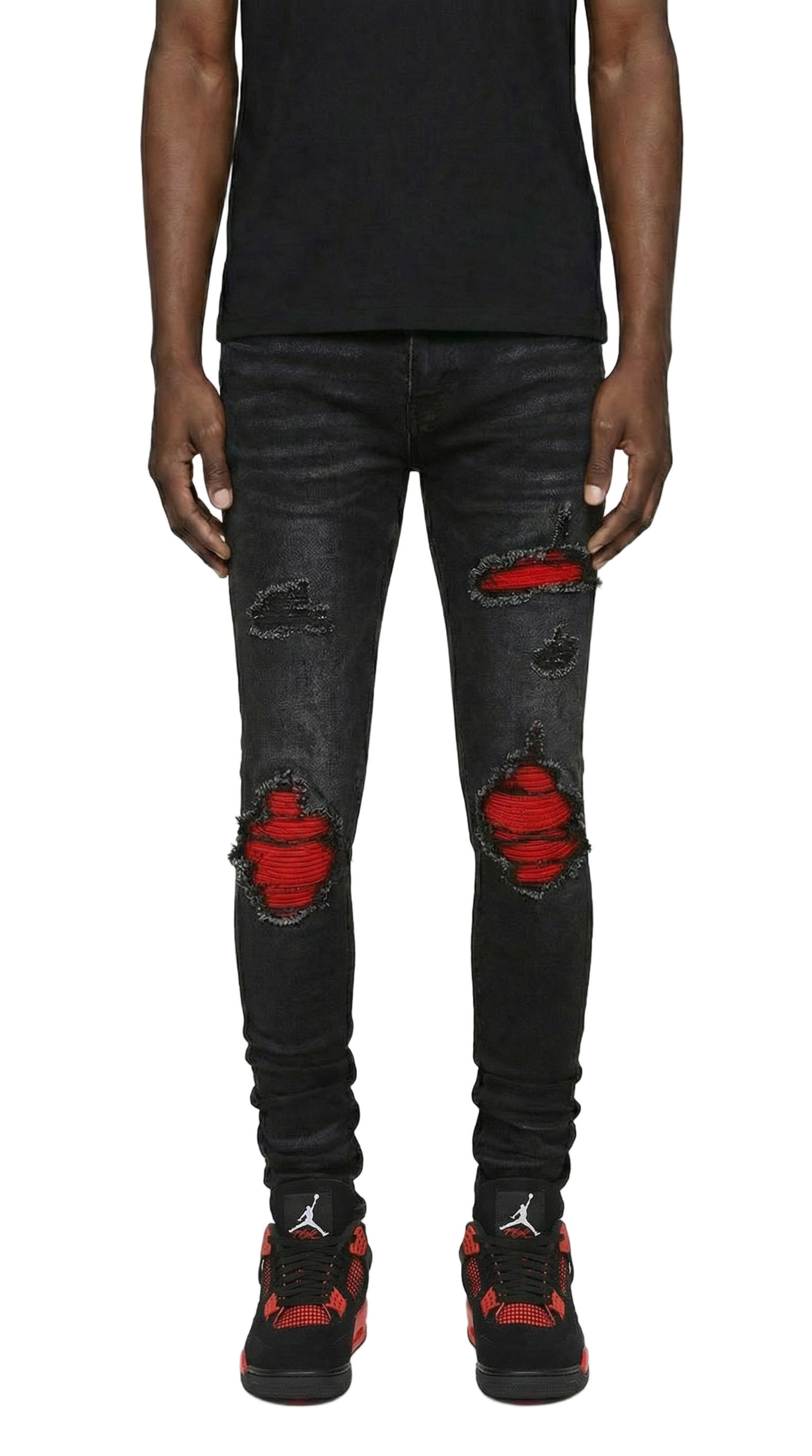 PTC1 Low Rise Slim-Fit / Core Black Red Moto