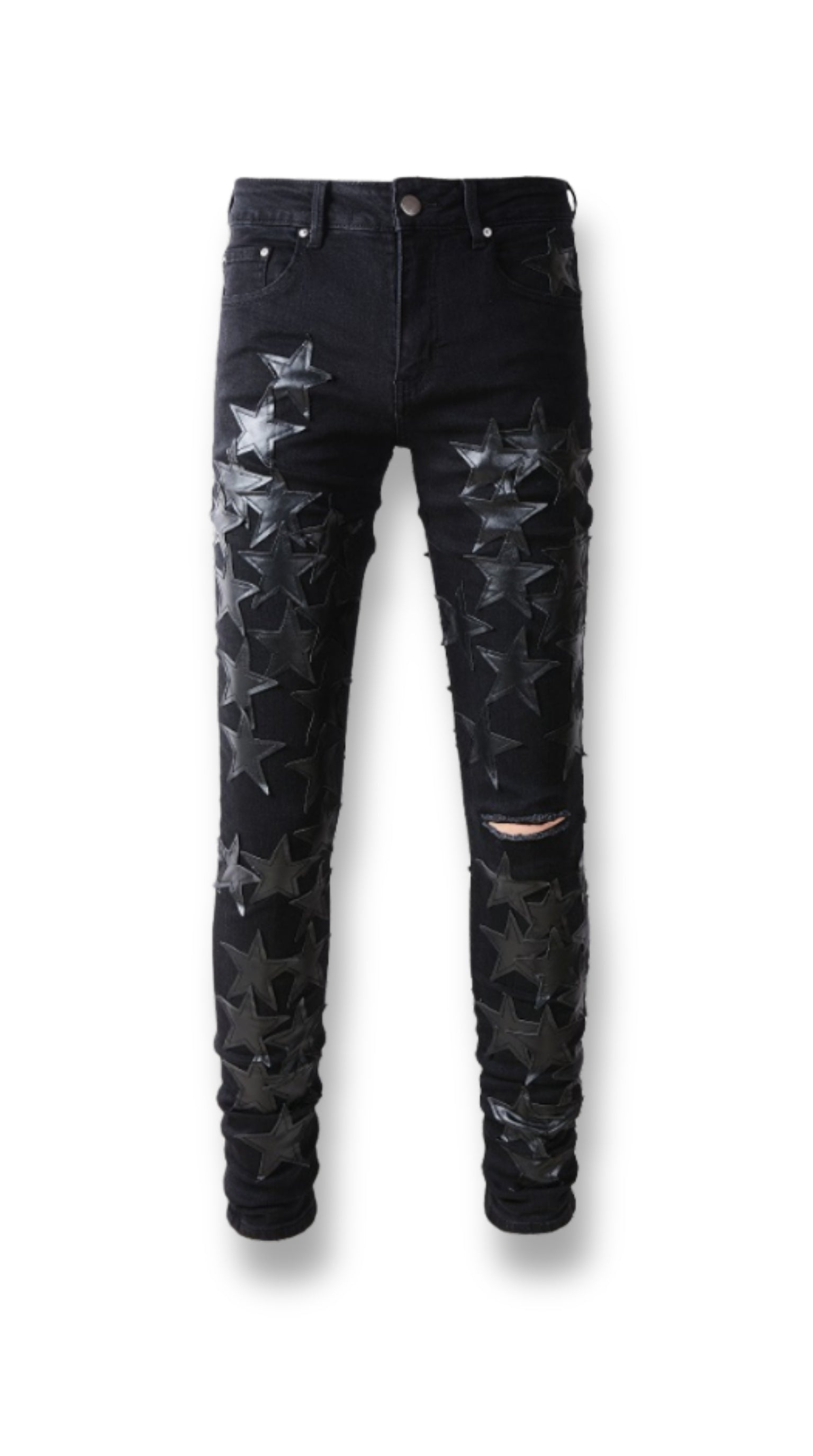 STR1 Low Rise Slim-Fit / Core Black Black Star Patch