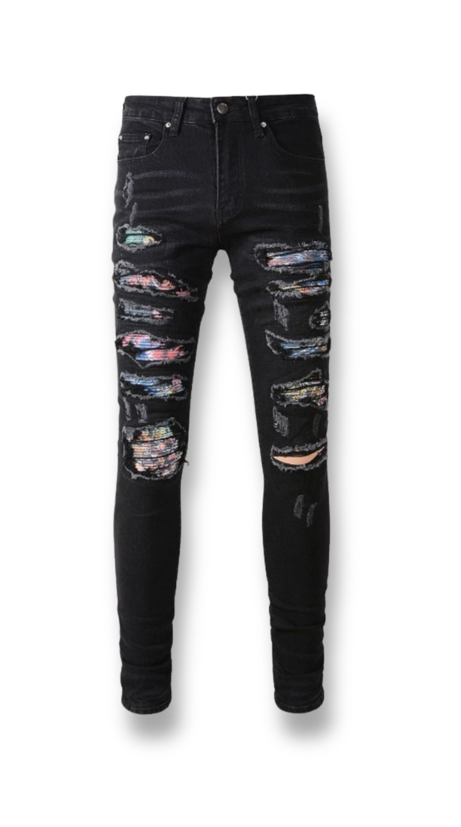 PTC1 Low Rise Slim-Fit / Core Black Multi-Color Repair