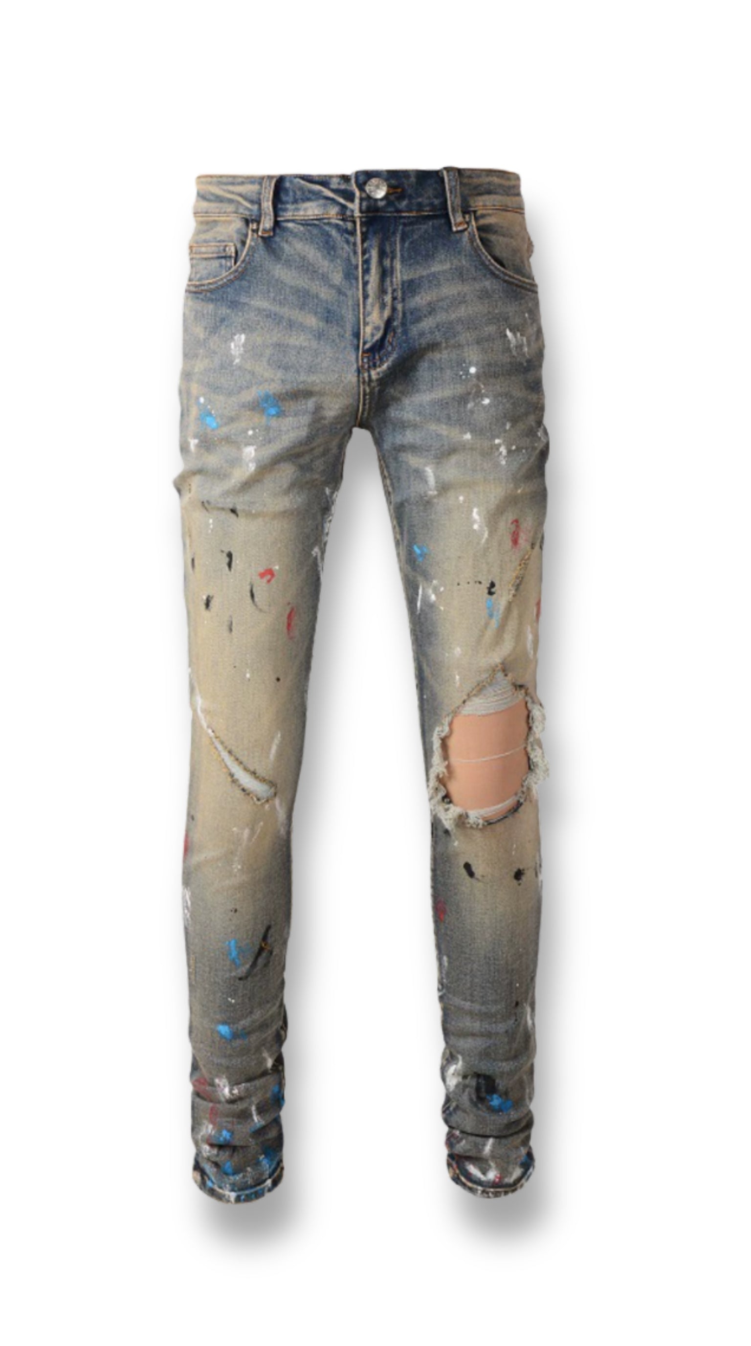 PTC1 Low Rise Slim-Fit / Dirty Indigo Painter