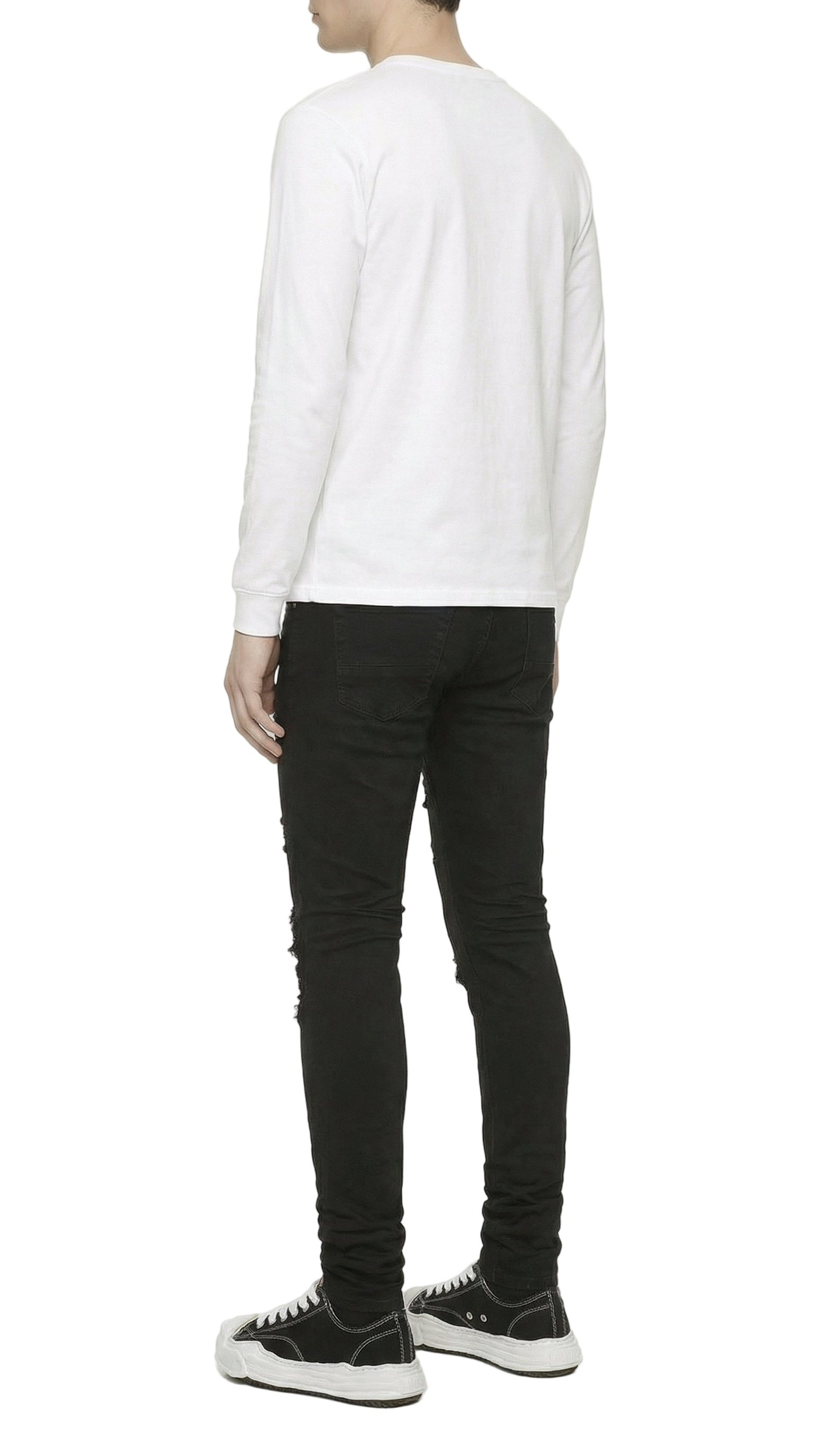 GLTR1 Low Rise Slim-Fit / Core Black Tonal Moto