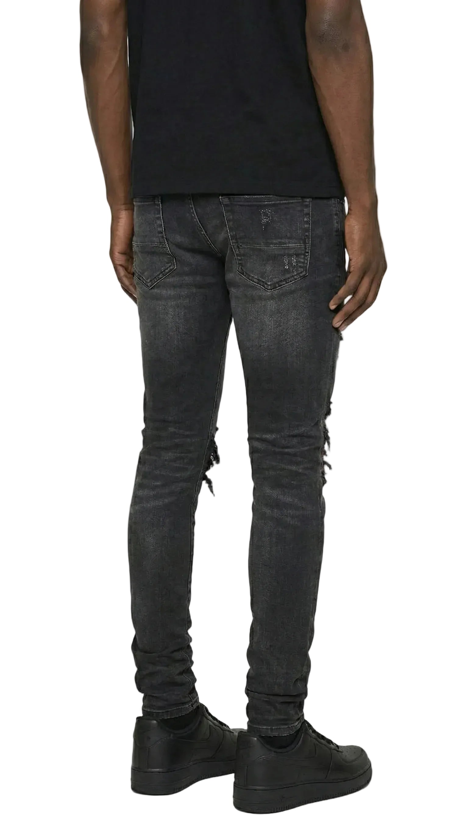 PTC1 Low Rise Slim-Fit / Vintage Indigo Tapestry Repair Pink