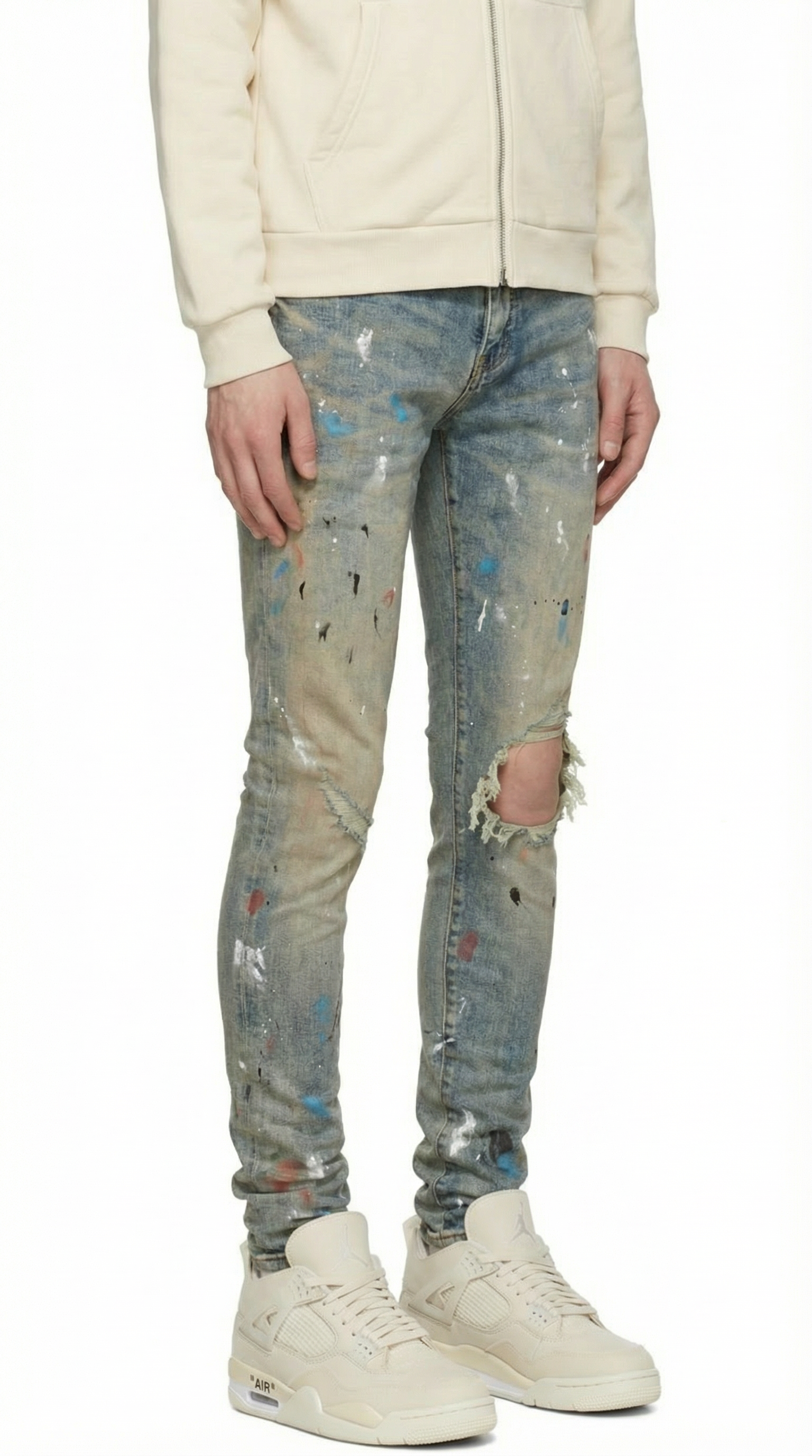 PTC1 Low Rise Slim-Fit / Dirty Indigo Painter