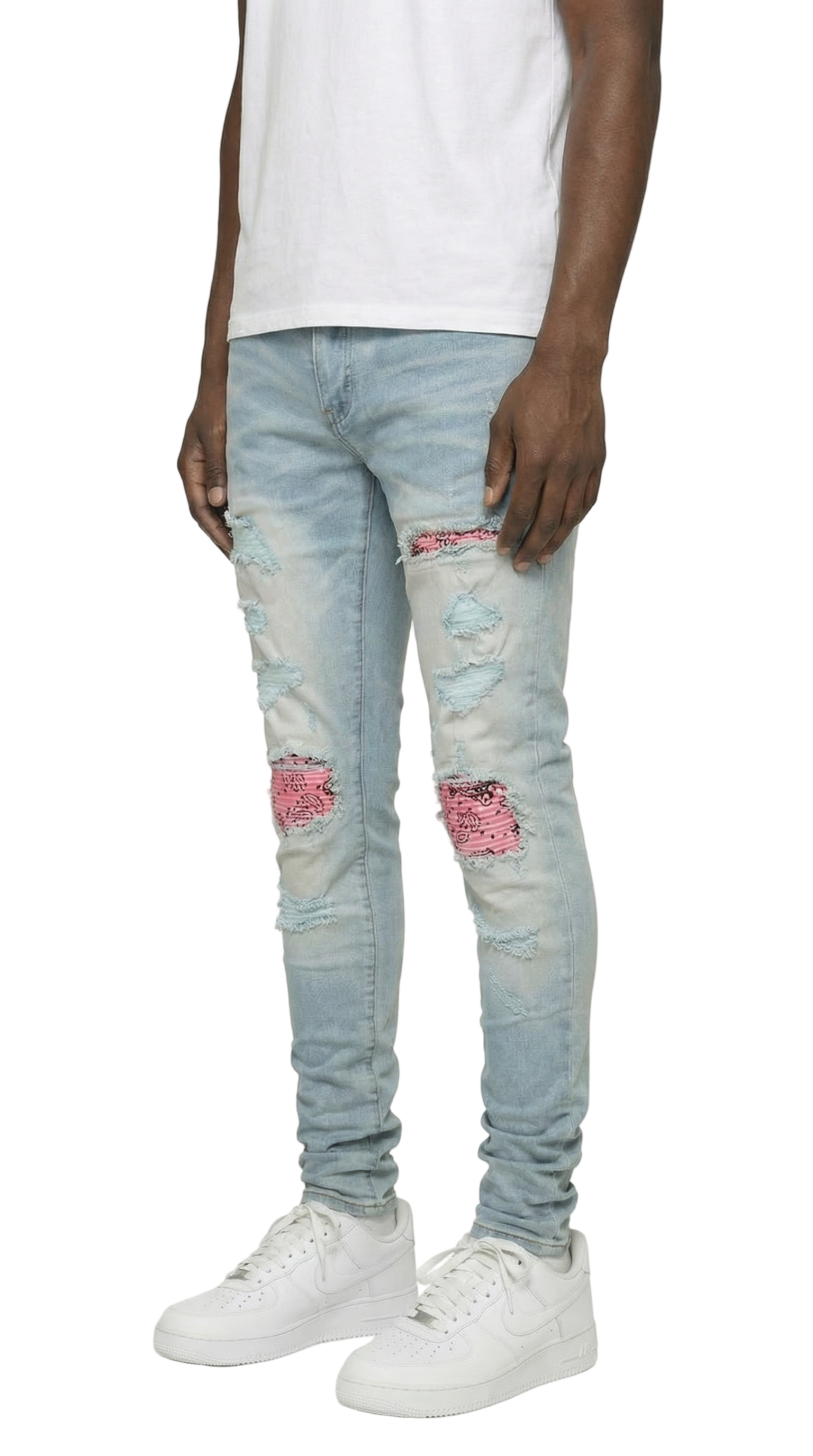 PTC1 Low Rise Slim-Fit / Core Black Neon Pink Moto