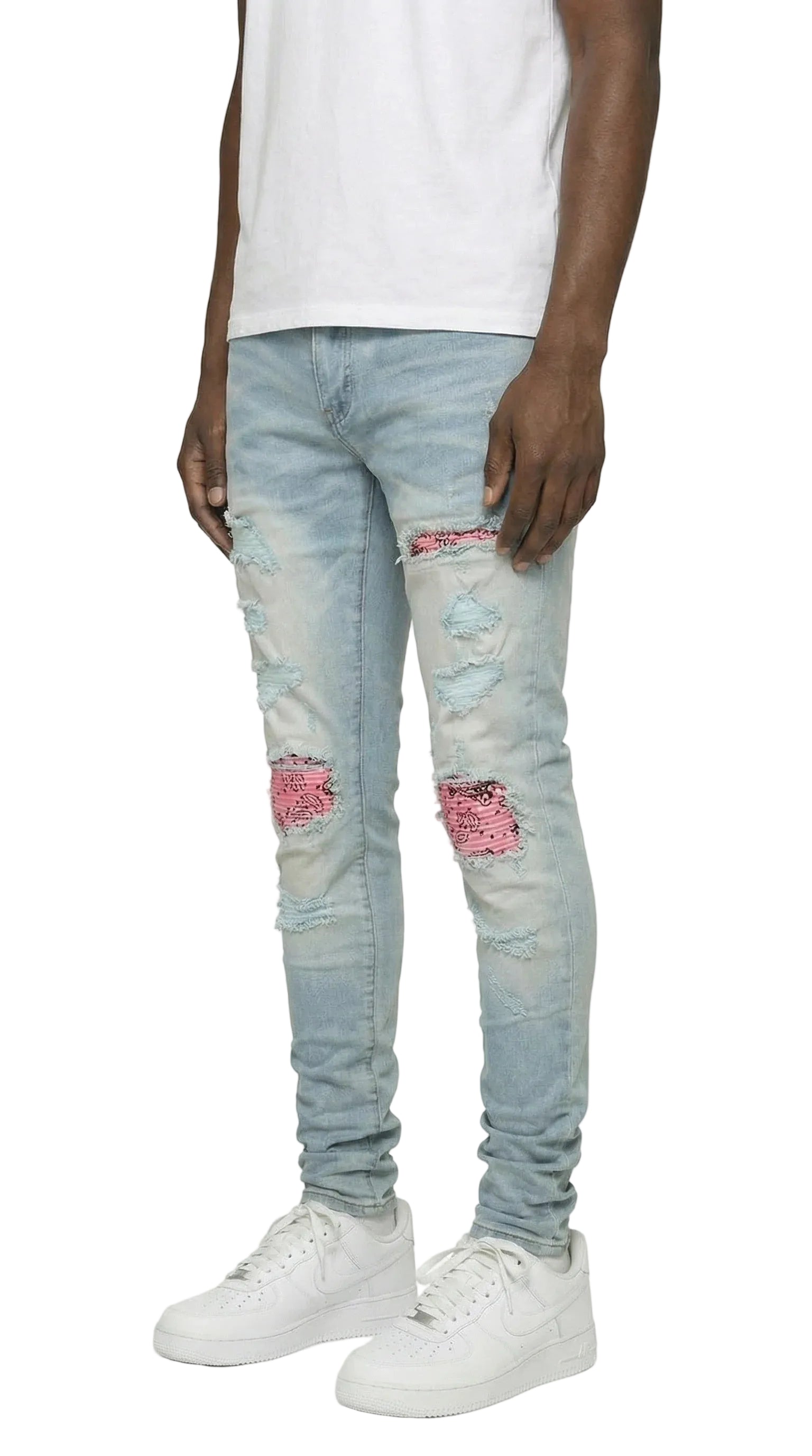 PTC1 Low Rise Slim-Fit / Core Black Neon Pink Moto