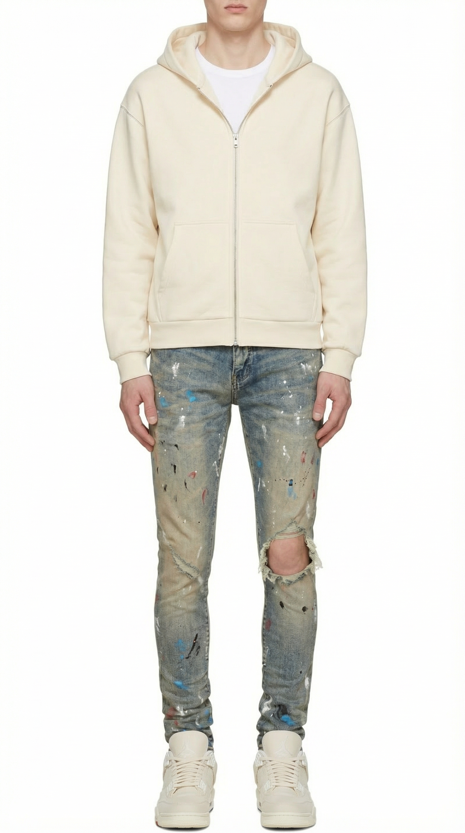 PTC1 Low Rise Slim-Fit / Dirty Indigo Painter