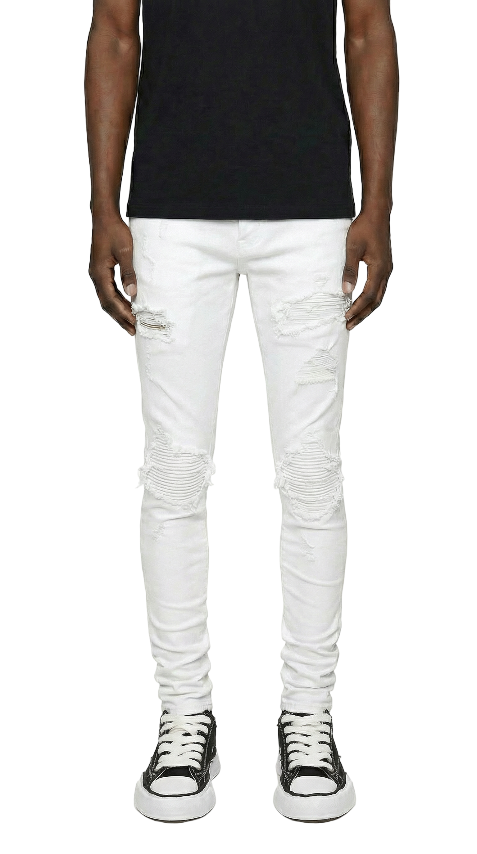 PTC1 Low Rise Slim-Fit / Core White Bandana Repair