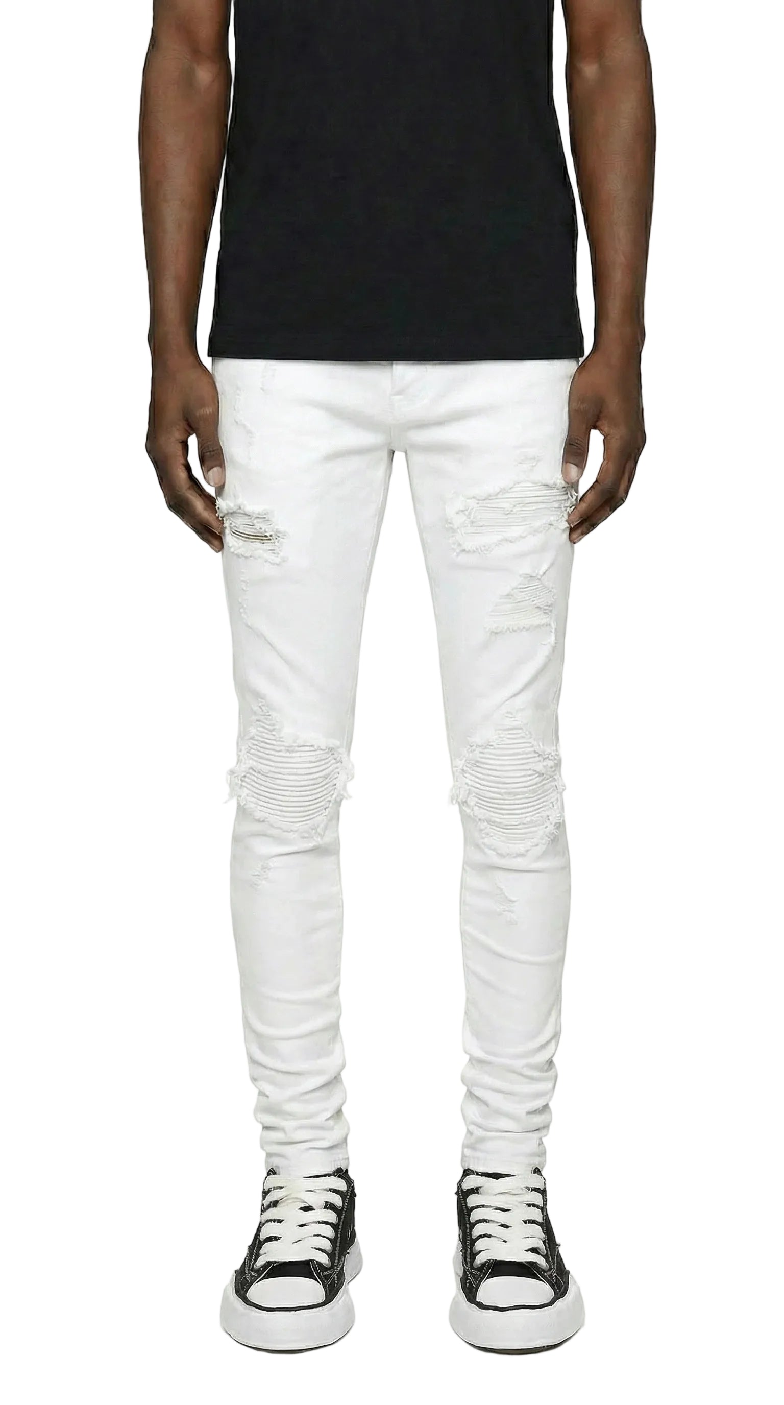 PTC1 Low Rise Slim-Fit / Core White Bandana Repair