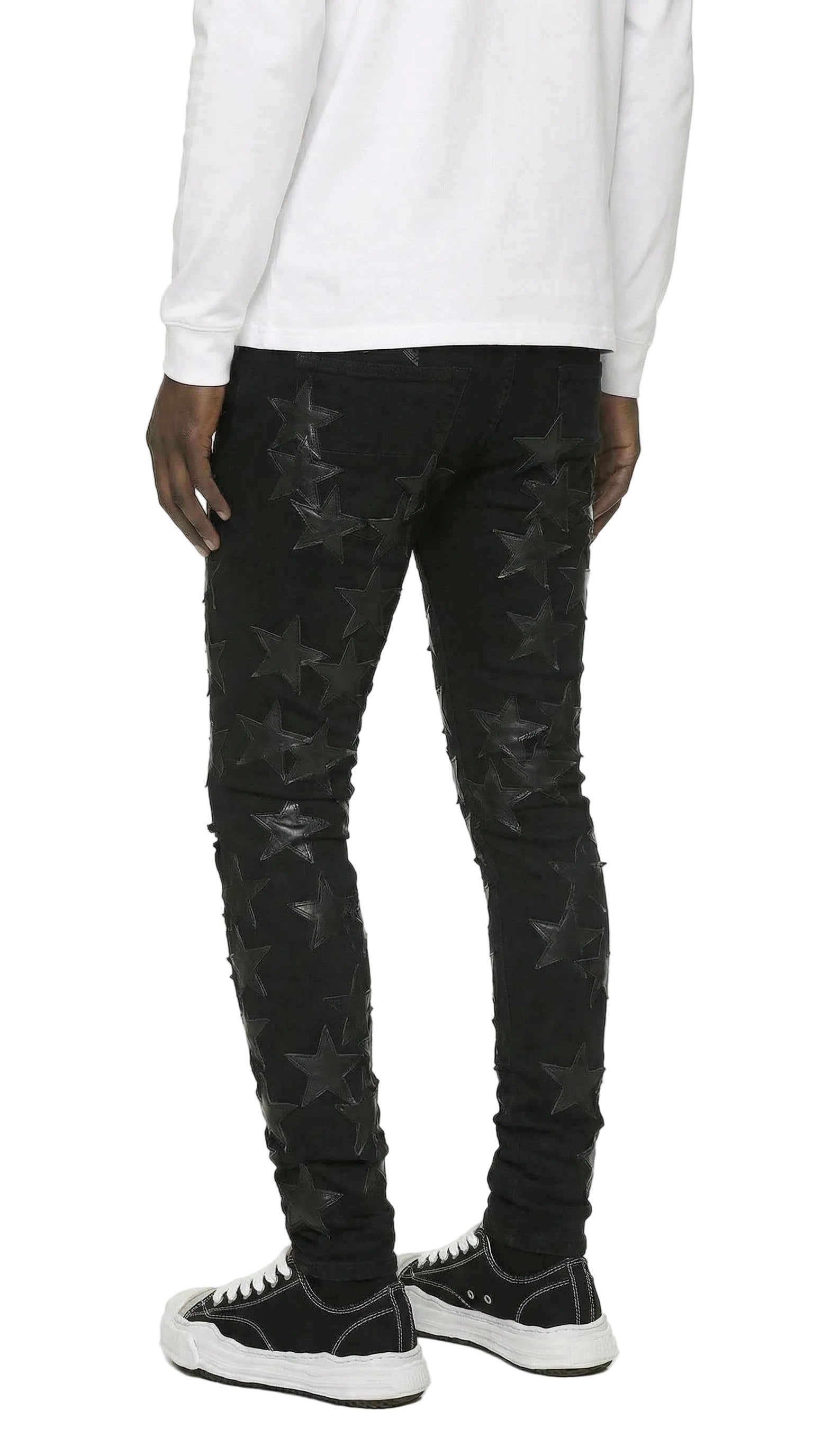 STR1 Low Rise Slim-Fit / Core Black Black Star Patch