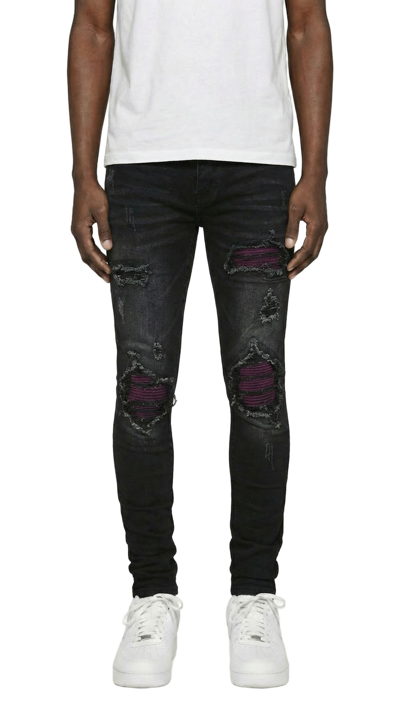 PTC1 Low Rise Slim-Fit / Vintage Black Maroon Moto