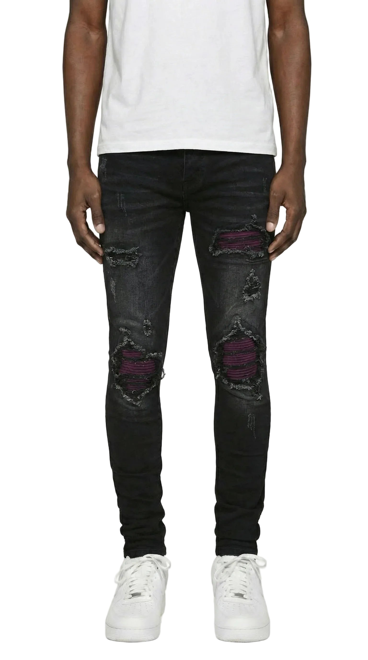 PTC1 Low Rise Slim-Fit / Vintage Black Maroon Moto
