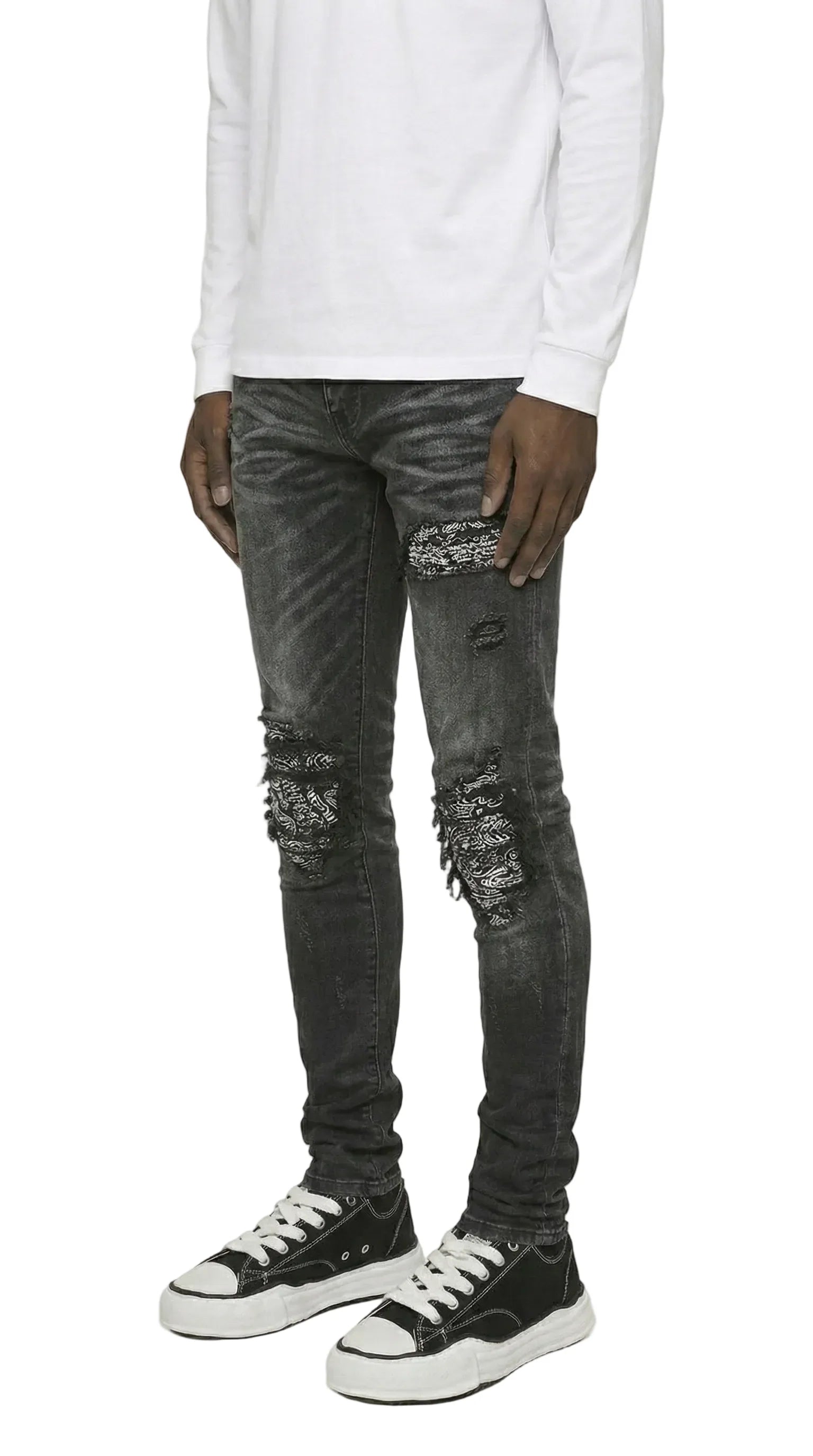 PTC1 Low Rise Slim-Fit / Core Black Bandana Repair